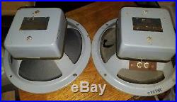 Vintage Acoustic Research AR1 AR-1 Speakers Altec 401b