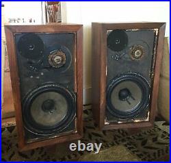Vintage Acoustic Research AR3a Classic Loudspeakers. Ready To Go Sound Amazing