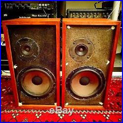 Vintage Acoustic Research AR4x speakers serviced and cleaned, tested beautifully