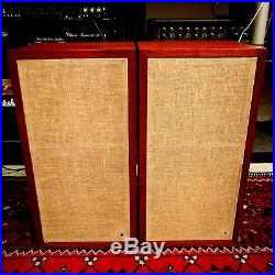 Vintage Acoustic Research AR4x speakers serviced and cleaned, tested beautifully
