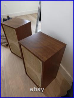 Vintage Acoustic Research AR5 Speakers Restored In box