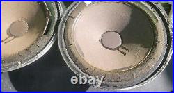 Vintage Acoustic Research AR5 Woofer Speakers Pair WORK Need REFOAM