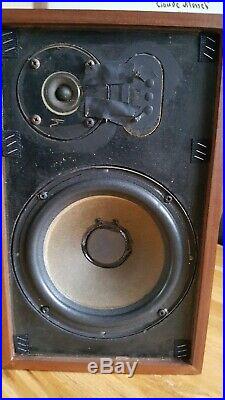 Vintage Acoustic Research AR7 HiFi Bookshelf Stand/Mount Speakers 60 W