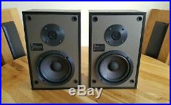 Vintage Acoustic Research AR8LS HiFi Bookshelf Stand/Mount Speakers 60 W