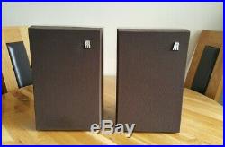 Vintage Acoustic Research AR8LS HiFi Stand Mount/ Bookshelf Speakers -60 W