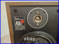 Vintage Acoustic Research AR8S HiFi Bookshelf Speakers Tested Read Desc