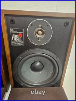 Vintage Acoustic Research AR8S HiFi Bookshelf Speakers Tested Read Desc
