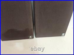 Vintage Acoustic Research AR8S HiFi Bookshelf Speakers Tested Read Desc