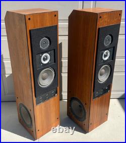 Vintage Acoustic Research AR9 4-Way Loudpeakers Very Clean Fully Tested PAIR