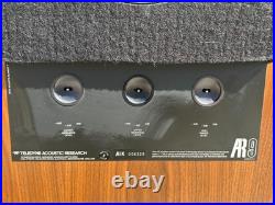Vintage Acoustic Research AR9 4-Way Loudpeakers Very Clean Fully Tested PAIR