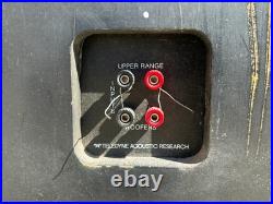 Vintage Acoustic Research AR9 4-Way Loudpeakers Very Clean Fully Tested PAIR