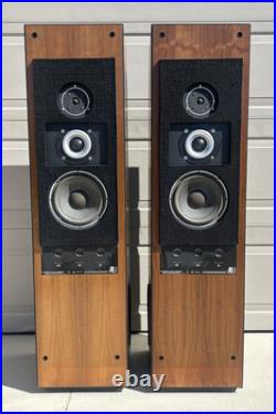 Vintage Acoustic Research AR9 4-Way Loudpeakers Very Clean Fully Tested PAIR