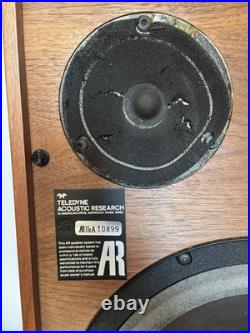 Vintage Acoustic Research AR-10? AR10Pi Speakers Pair Tested Working