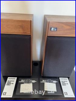 Vintage Acoustic Research AR-10? AR10Pi Speakers Pair Tested Working