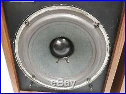 Vintage Acoustic Research AR 18s New Woofer Foam + New Grill Cloth TESTED