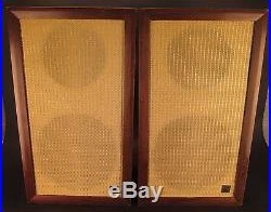 Vintage Acoustic Research AR-1 Acoustic Suspension Loudspeaker System Speakers