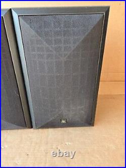 Vintage Acoustic Research AR 206 HO Bookshelf Speakers Black Pair