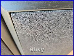 Vintage Acoustic Research AR 206 HO Bookshelf Speakers Black Pair