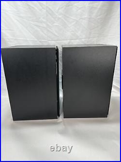 Vintage Acoustic Research AR-218V Speakers Black Pair Vintage Acoustic Research AR-218V Speakers Black Pair