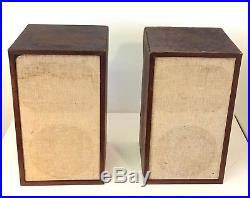 Vintage Acoustic Research AR-2AX 3 Way Speakers Matched