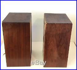 Vintage Acoustic Research AR-2AX 3 Way Speakers Matched
