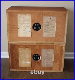 Vintage Acoustic Research AR-2A Speakers AR2A Suspension Loudspeaker System
