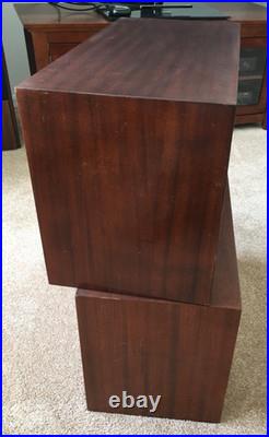 Vintage Acoustic Research AR-2 AR2 Speakers Walnut Cabinet Sound Great! Video