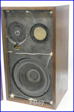 Vintage Acoustic Research AR-2ax Acoustic Suspension Speakers Pair Tested