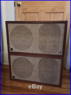 Vintage Acoustic Research AR-2ax Speakers Single Owner Estate Mid Century AR