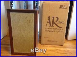 Vintage Acoustic Research AR-3a Speakers Vintage Acoustic Research AR-3a Speakers