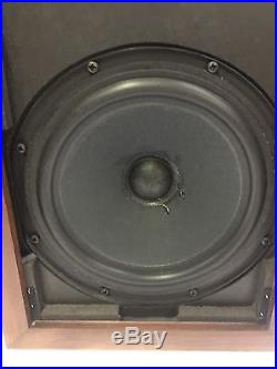 Vintage Acoustic Research AR 3a Speakers Cleaned And Refoam EXCELLENT