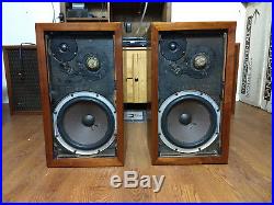 Vintage Acoustic Research AR-3a Speakers Walnut Finsh (Refurbished!)