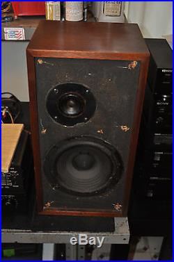 Vintage Acoustic Research AR-4X Speakers Fully Working Origional NICE