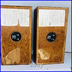Vintage Acoustic Research AR-4X Speakers Pair Great Sound