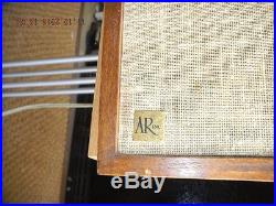 Vintage Acoustic Research AR-4 Speakers Pair Vintage Acoustic Research AR-4 Speakers Pair