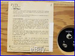 Vintage Acoustic Research AR-4 (no X) Loudspeakers (Pair) RARE 1964 Free S&H