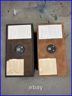 Vintage Acoustic Research AR-4x Speakers Pair AR4x Bookshelf High Fidelity