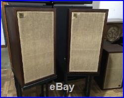 Vintage Acoustic Research AR-4x Speakers Pair Nice Loudspeaker Rare #A