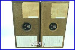 Vintage Acoustic Research AR-4x Suspension Loud Speakers Original with Papers PAIR