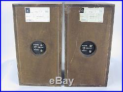 Vintage Acoustic Research AR-4xa Suspension Speakers Walnut Grained Pair