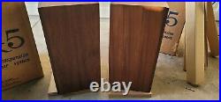 Vintage Acoustic Research AR-5 Speakers With Original Boxes Works As Is Vintage Acoustic Research AR-5 Speakers With Original Boxes Works As Is