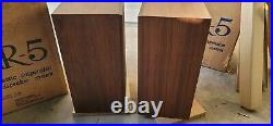 Vintage Acoustic Research AR-5 Speakers With Original Boxes Works As Is Vintage Acoustic Research AR-5 Speakers With Original Boxes Works As Is