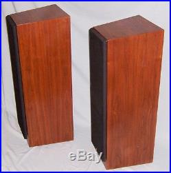 Vintage Acoustic Research (AR) Classic 18 SRA Series Stereo Speakers Walnut