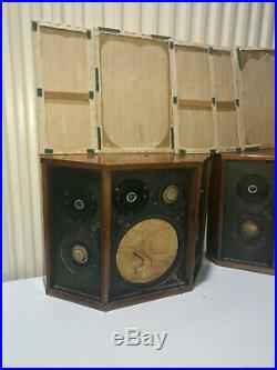 Vintage Acoustic Research AR LST-2 Speakers NEEDS LOVE AS IS