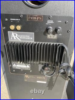 Vintage Acoustic Research AR P428PS Tower Speakers Fully Functional Pair Vintage Acoustic Research AR P428PS Tower Speakers Fully Functional Pair