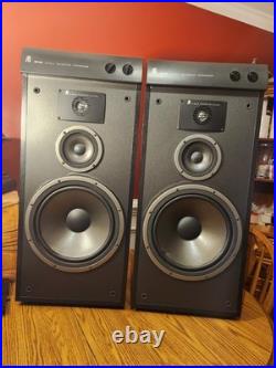 Vintage Acoustic Research AR SRT-330 3 Way Speakers 12 Woofer Tested