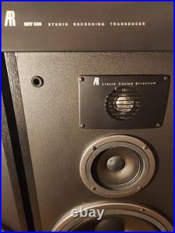 Vintage Acoustic Research AR SRT-330 3 Way Speakers 12 Woofer Tested