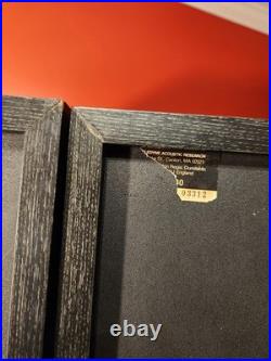 Vintage Acoustic Research AR SRT-330 3 Way Speakers 12 Woofer Tested