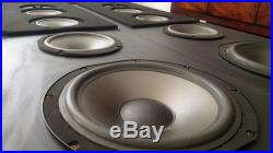 MCP 6.5" Midrange Woofer – 8 Ohm 50W RMS – Replacement For Acoustic Research TSW-810, TSW-910 – Black
