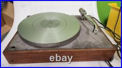 Vintage Acoustic Research AR XA Turntable ARXA Works Tested